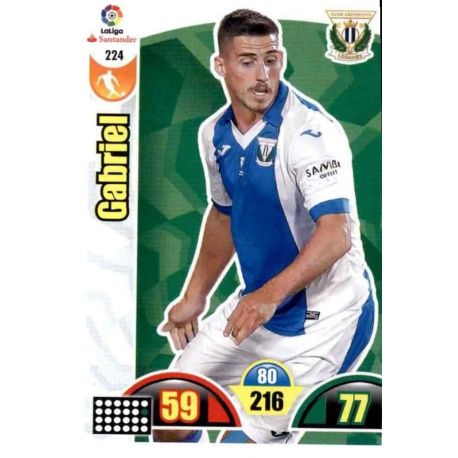 Gabriel Leganés 224 Cards Básicas 2017-18