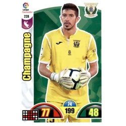 Champagne Leganés 228 Cards Básicas 2017-18