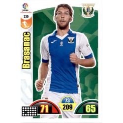 Brasanac Leganés 230 Cards Básicas 2017-18