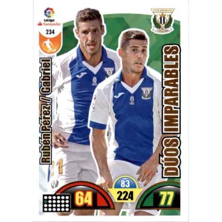 Rubén Pérez / Gabriel Leganés 243 Cards Básicas 2017-18