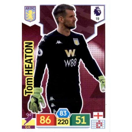 Tom Heaton Aston Villa 19 Adrenalyn XL Premier League 2019-20