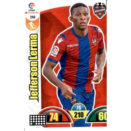 Jefferson Lerma Levante 240 Cards Básicas 2017-18