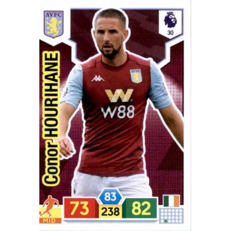 Conor Hourihane Aston Villa 30 Adrenalyn XL Premier League 2019-20