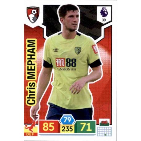 Chris Mepham AFC Bournemouth 39 Adrenalyn XL Premier League 2019-20