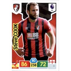 Steve Cook AFC Bournemouth 42 Adrenalyn XL Premier League 2019-20