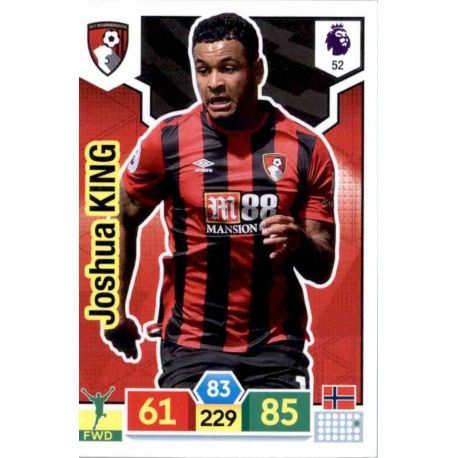 Joshua King AFC Bournemouth 52 Adrenalyn XL Premier League 2019-20