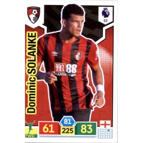 Dominic Solanke AFC Bournemouth 53 Adrenalyn XL Premier League 2019-20