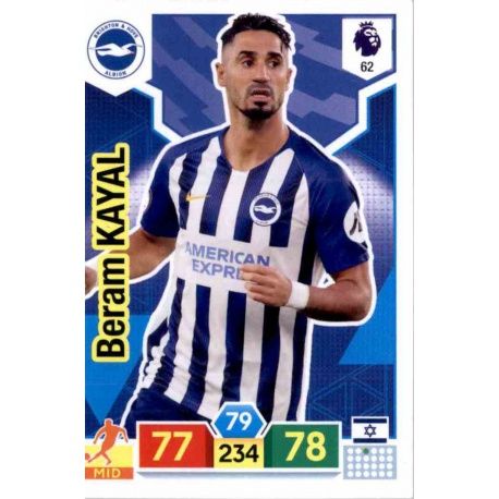 Beram Kayal Brighton & Hove Albion 62 Adrenalyn XL Premier League 2019-20