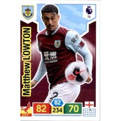 Matthew Lowton Burnley 75 Adrenalyn XL Premier League 2019-20