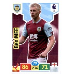 Ben Mee Burnley 78 Adrenalyn XL Premier League 2019-20