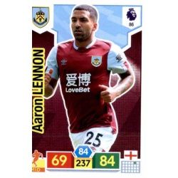 Aaron Lennon Burnley 86 Adrenalyn XL Premier League 2019-20