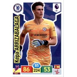 Kepa Arrizabalaga Chelsea 91 Adrenalyn XL Premier League 2019-20