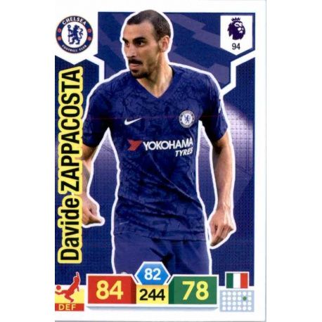 Davide Zappacosta Chelsea 94 Adrenalyn XL Premier League 2019-20