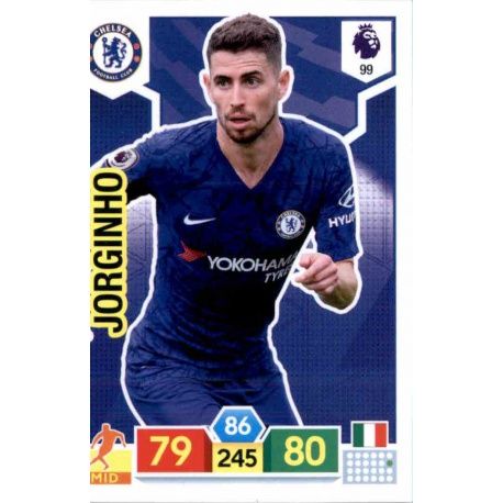 Jorginho Chelsea 99 Adrenalyn XL Premier League 2019-20