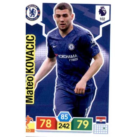 Mateo Kovačić Chelsea 102 Adrenalyn XL Premier League 2019-20