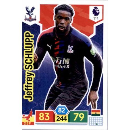 Jeffrey Schlupp Crystal Palace 114 Adrenalyn XL Premier League 2019-20