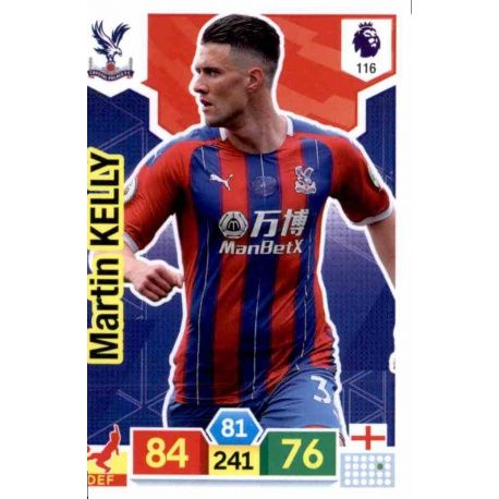 Martin Kelly Crystal Palace 116 Adrenalyn XL Premier League 2019-20