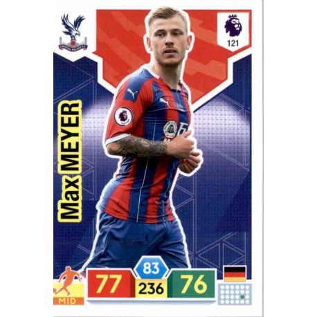 Max Meyer Crystal Palace 121 Adrenalyn XL Premier League 2019-20