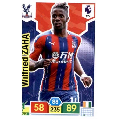 Wilfried Zaha Crystal Palace 122 Adrenalyn XL Premier League 2019-20