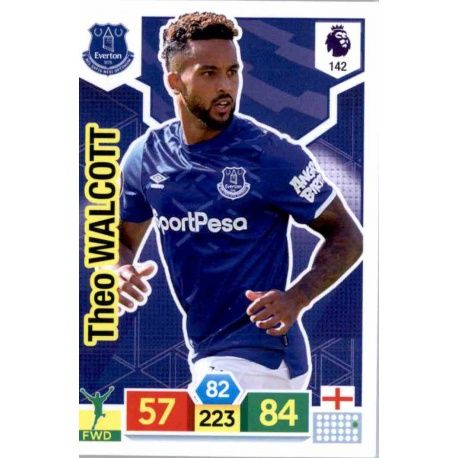 Theo Walcott Everton 142 Adrenalyn XL Premier League 2019-20