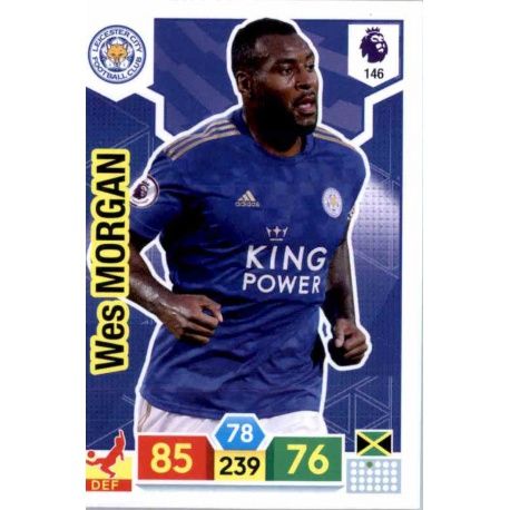 Wes Morgan Leicester City 146 Adrenalyn XL Premier League 2019-20