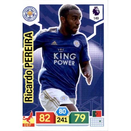 Ricardo Pereira Leicester City 149 Adrenalyn XL Premier League 2019-20