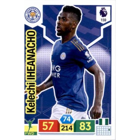 Kelechi Iheanacho Leicester City 159 Adrenalyn XL Premier League 2019-20