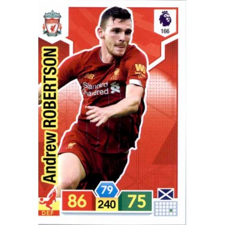 Andrew Robertson Liverpool 166 Adrenalyn XL Premier League 2019-20