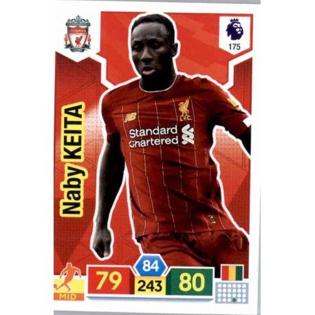 Naby Keïta Liverpool 175 Adrenalyn XL Premier League 2019-20