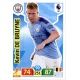 Kevin De Bruyne Manchester City 187 Adrenalyn XL Premier League 2019-20