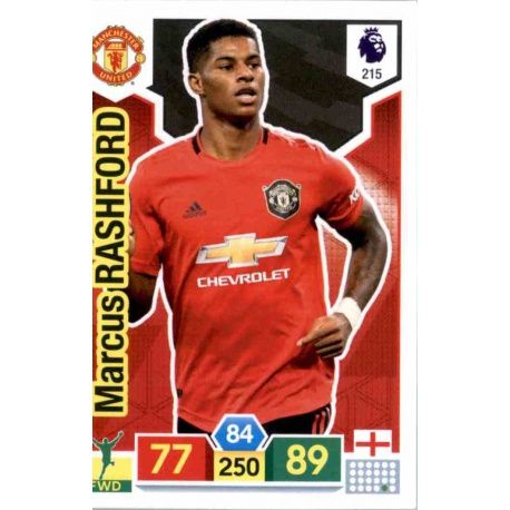 Marcus Rashford Manchester United 215 Adrenalyn XL Premier League 2019-20