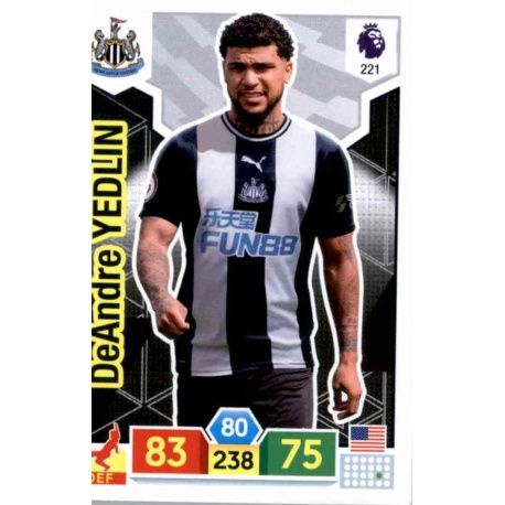 DeAndre Yedlin Newcastle United 221 Adrenalyn XL Premier League 2019-20