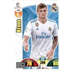 Kroos Real Madrid 259 Cards Básicas 2017-18