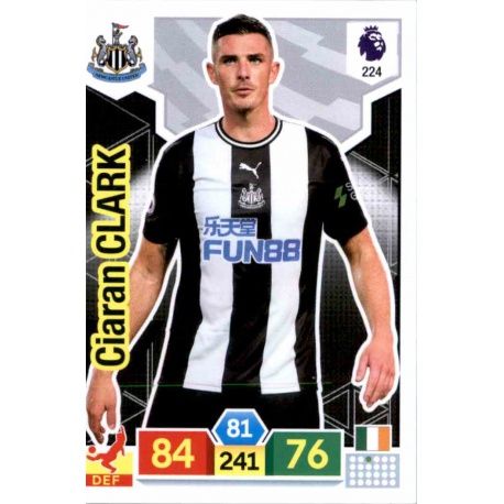 Ciaran Clark Newcastle United 224 Adrenalyn XL Premier League 2019-20