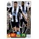 Fabian Schär - Jamaal Lascelles Newcastle United 234 Adrenalyn XL Premier League 2019-20