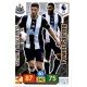 Fabian Schär - Jamaal Lascelles Newcastle United 234 Adrenalyn XL Premier League 2019-20