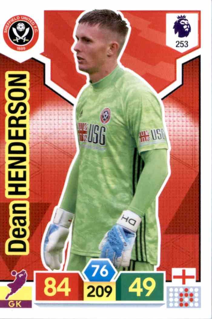 Big Offer Dean Henderson of the Sheffield United from Adrenalyn XL