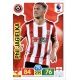 Phil Jagielka Sheffield United 260 Adrenalyn XL Premier League 2019-20