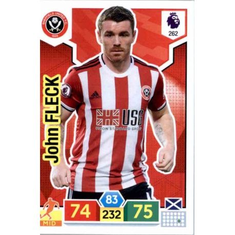 John Fleck Sheffield United 262 Adrenalyn XL Premier League 2019-20