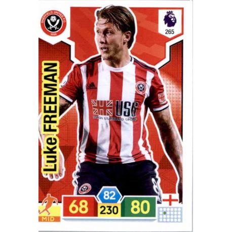 Luke Freeman Sheffield United 265 Adrenalyn XL Premier League 2019-20