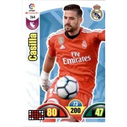 Casilla Real Madrid 264 Cards Básicas 2017-18