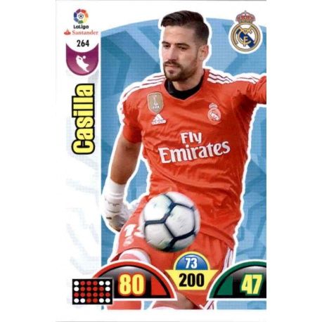 Casilla Real Madrid 264 Cards Básicas 2017-18