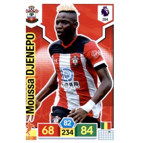 Moussa Djenepo Southampton 284 Adrenalyn XL Premier League 2019-20