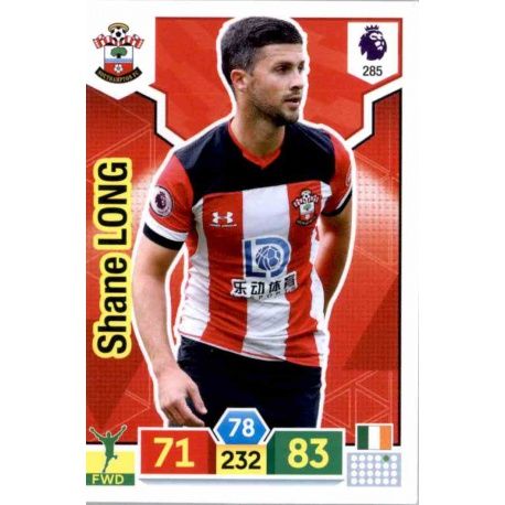 Shane Long Southampton 285 Adrenalyn XL Premier League 2019-20