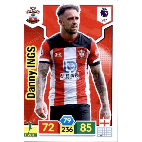 Danny Ings Southampton 287 Adrenalyn XL Premier League 2019-20