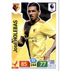 José Holebas Watford 312 Adrenalyn XL Premier League 2019-20