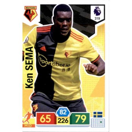 Ken Sema Watford 319 Adrenalyn XL Premier League 2019-20