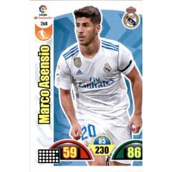 Marco asensio Real Madrid 268 Cards Básicas 2017-18