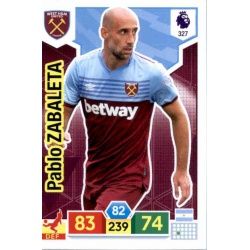 Pablo Zabaleta West Ham United 327 Adrenalyn XL Premier League 2019-20