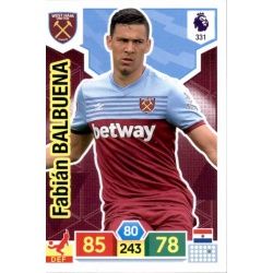 Fabián Balbuena West Ham United 331 Adrenalyn XL Premier League 2019-20